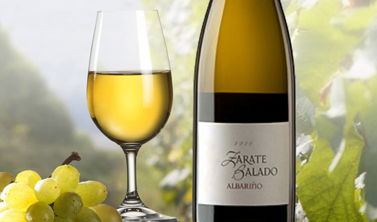 Бокал белого вина ZARATE BALADO ALBARIÑO 2011 